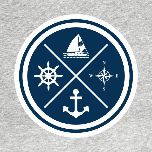 Sailing symbols Sailing TShirt TeePublic